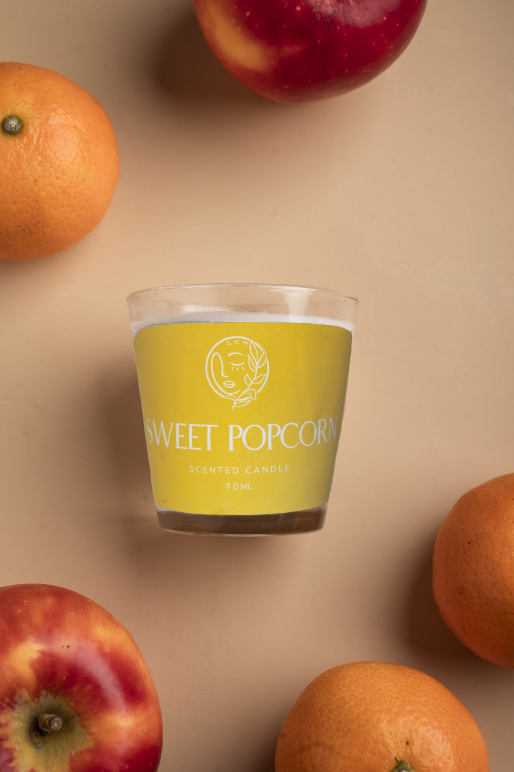 Sweet Popcorn Scented Candle