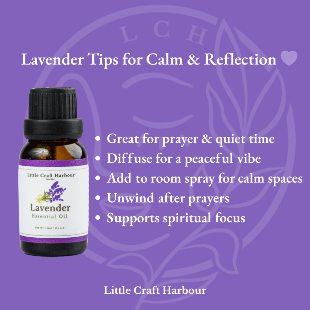 Lavender Tips for Calm & Reflection 💜