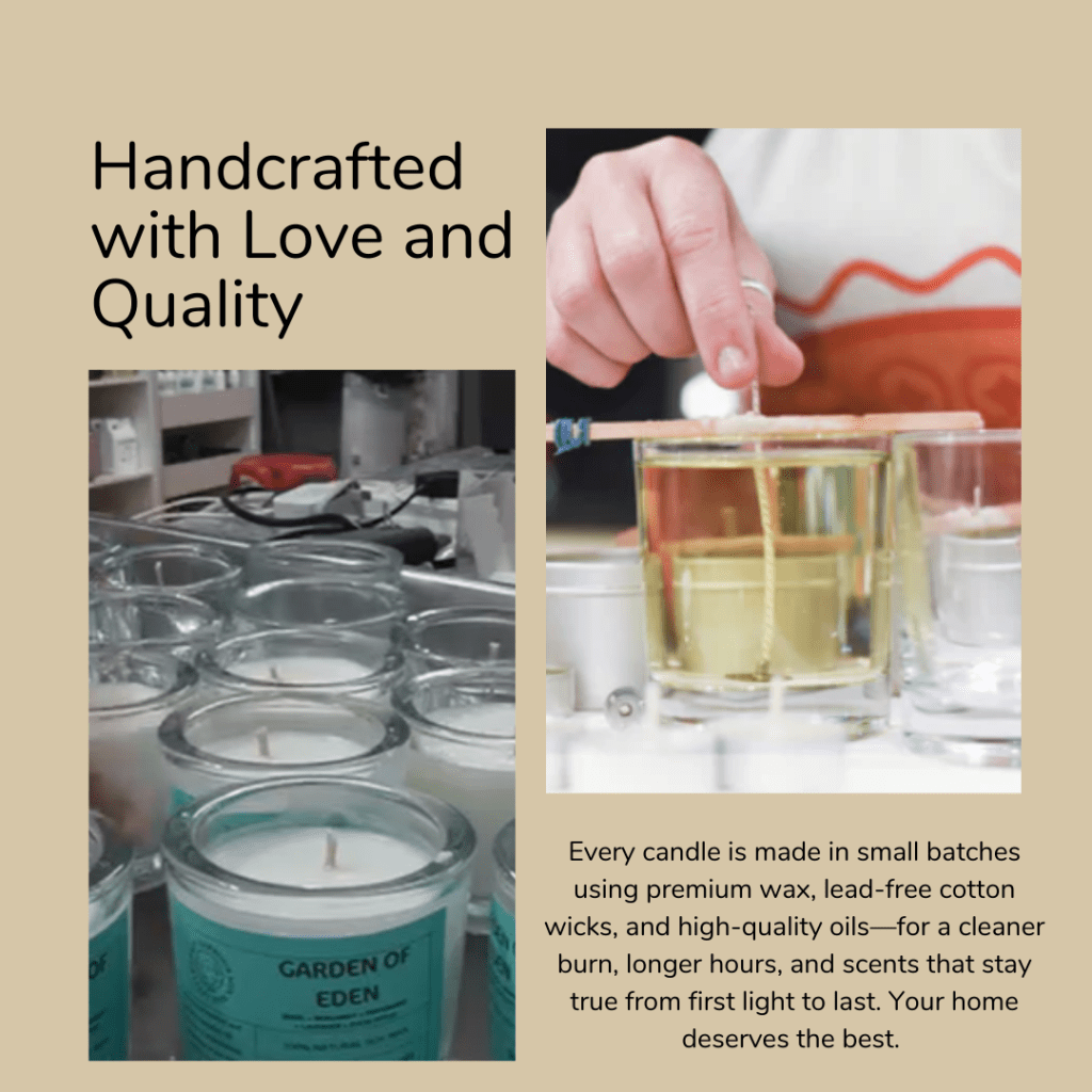 Handcrafted with Love and Quality